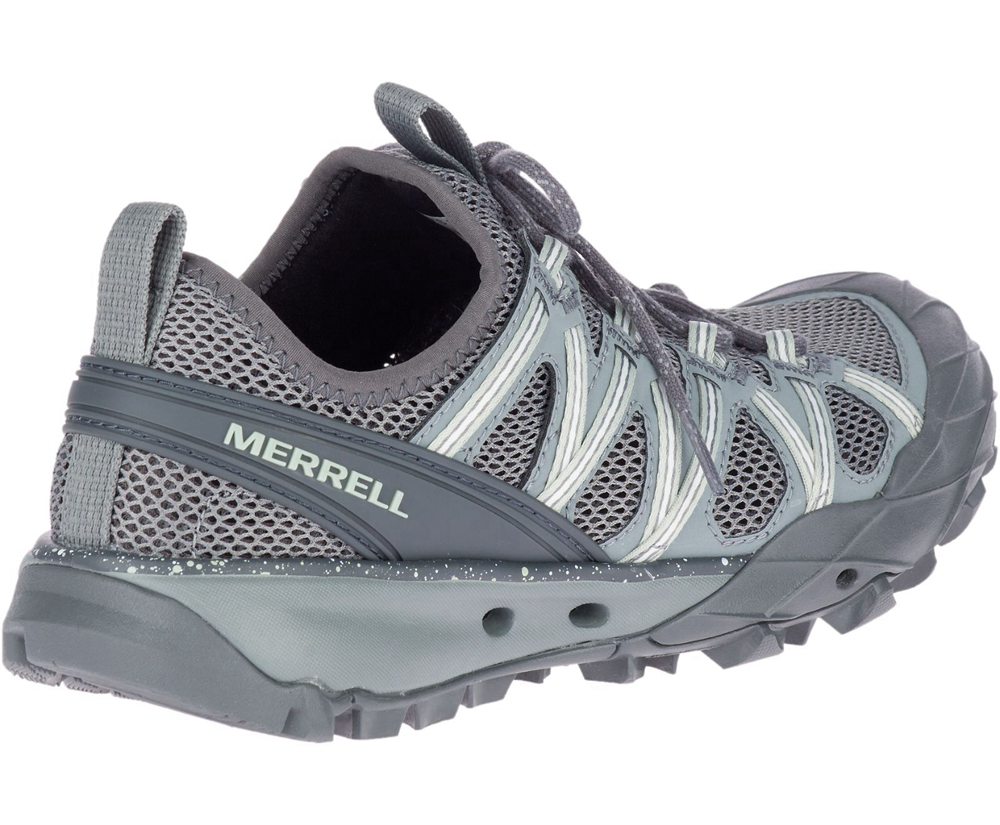 Merrell Hiking Shoes Grey - Choprock - Womens 03VPXGYSN